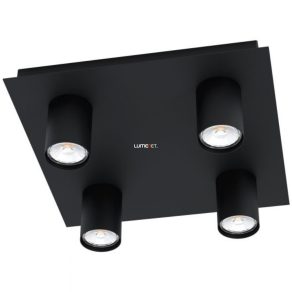 Lampă spot cu patru socluri, negru - Valcasotto Eglo 99516