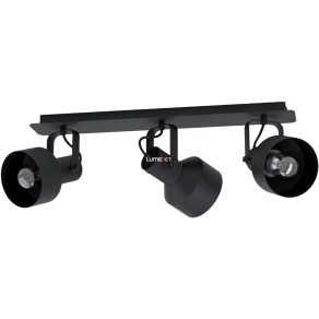 Lampă spot cu trei socluri, negru - Casibare Eglo 99519