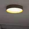 Lampă LED de tavan în nuanțe de bej și auriu, cu lumină albă caldă - Maserlo Eglo 99541