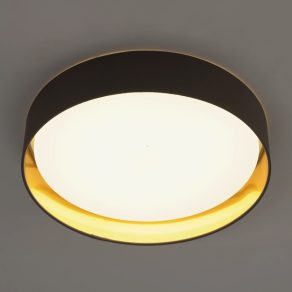   Lampă LED de tavan 24 W, alb cald, culoare maro-auriu - Maserlo Eglo 99542