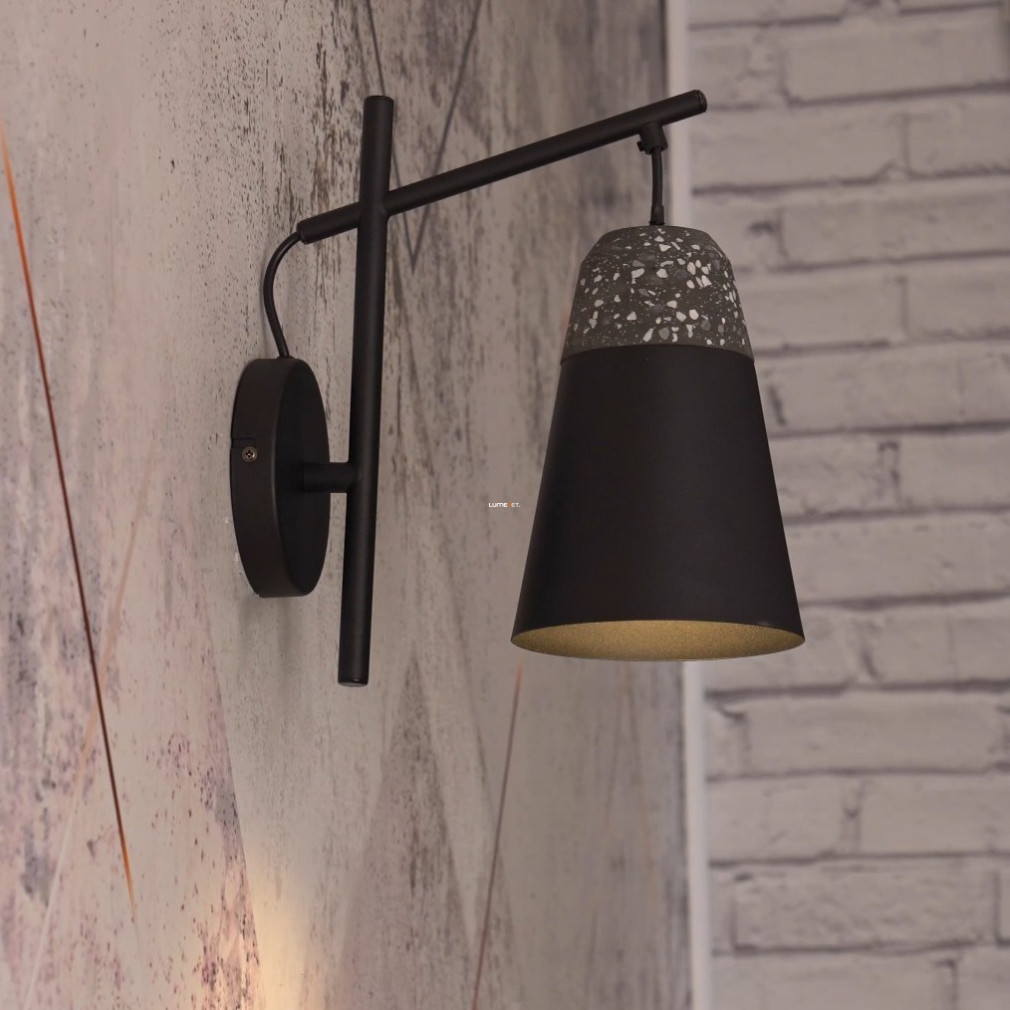 Lampa de perete, negru-gri-alb - Canterras Eglo 99546