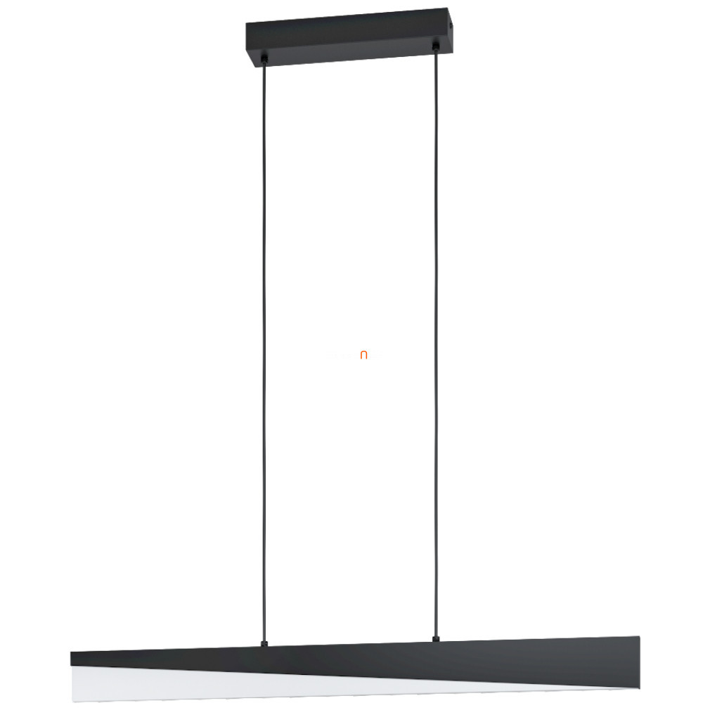 Lampa suspendată cu LED 27 W, alb cald, negru - Isidro Eglo 99562