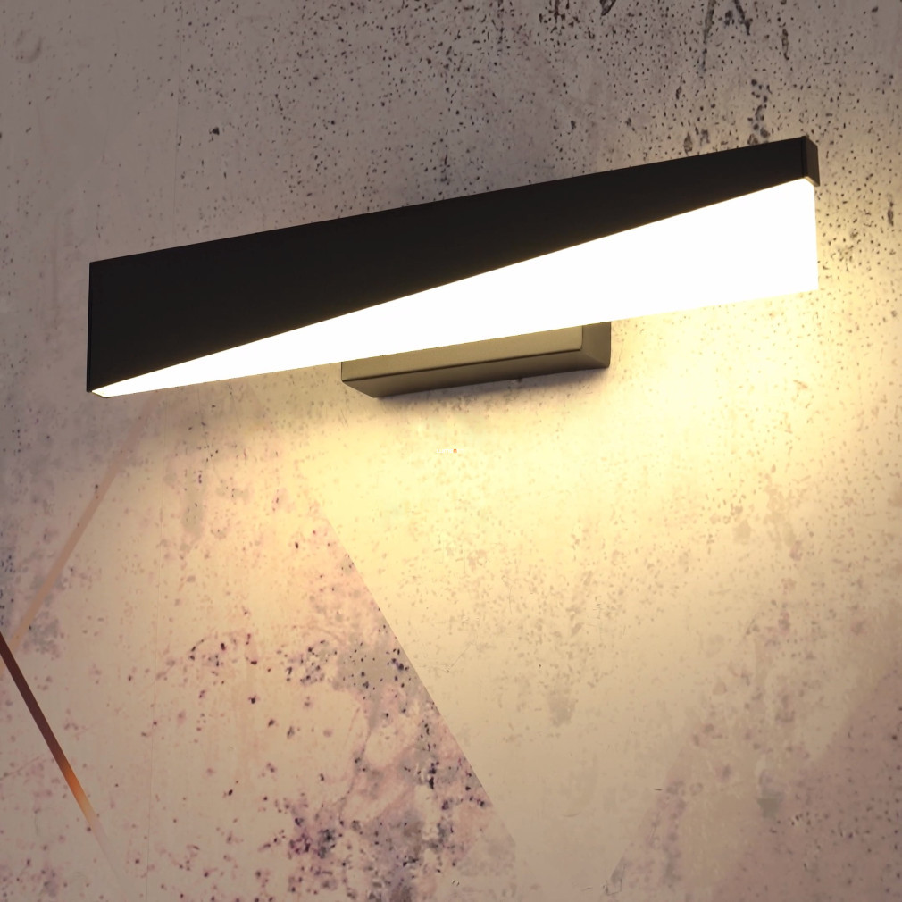 Lampa de perete LED 9 W, alb cald, negru-opalescent - Isidro Eglo 99563