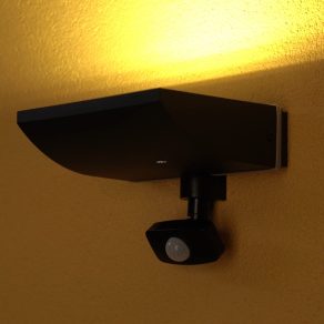   Lampă LED de exterior pentru perete cu senzor de mișcare, negru - Sorronaro Eglo 99579
