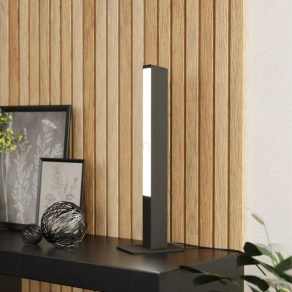   Lampă LED minimalistă de masă, neagră, 51 cm - Simolaris-Z Eglo 99604, 2700-6500 K, 1900 lm, 16 W