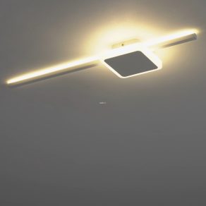   Lampă LED de tavan 5,4+6,3 W, alb cald, culoare albă - Sarginto Eglo 99607