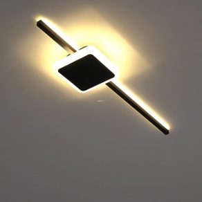   Lampă LED de tavan 5,4+6,3 W, alb cald, alb și negru - Sarginto Eglo 99609