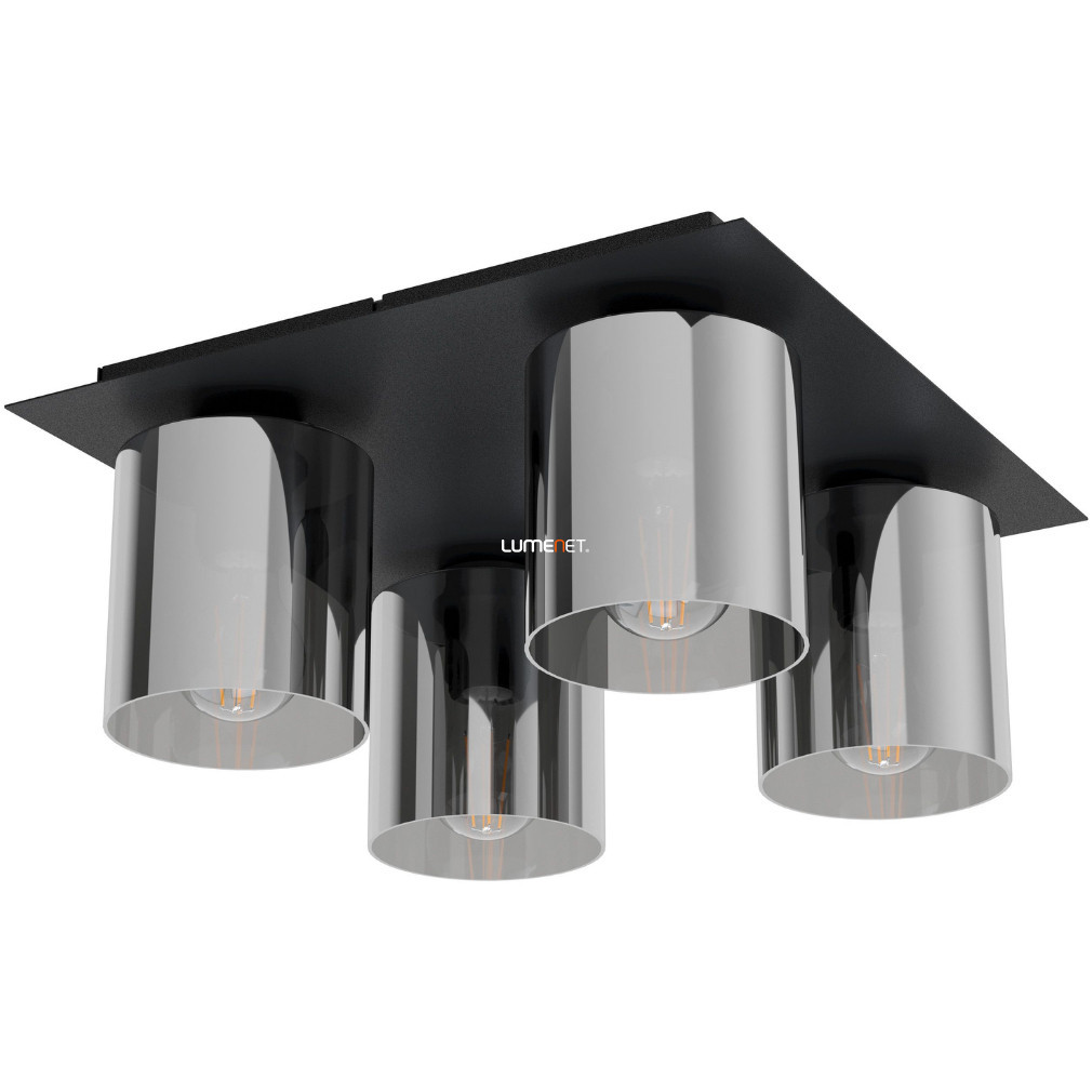 Lampa de tavan cu patru becuri, negru - Gorosiba Eglo 99632