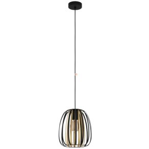   Lampă suspendată, 25,5 cm, negru și auriu - Encinitos Eglo 99665