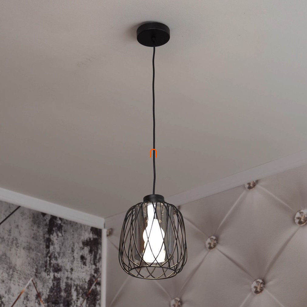 Lampa suspendată, negru - Floresta Eglo 99705