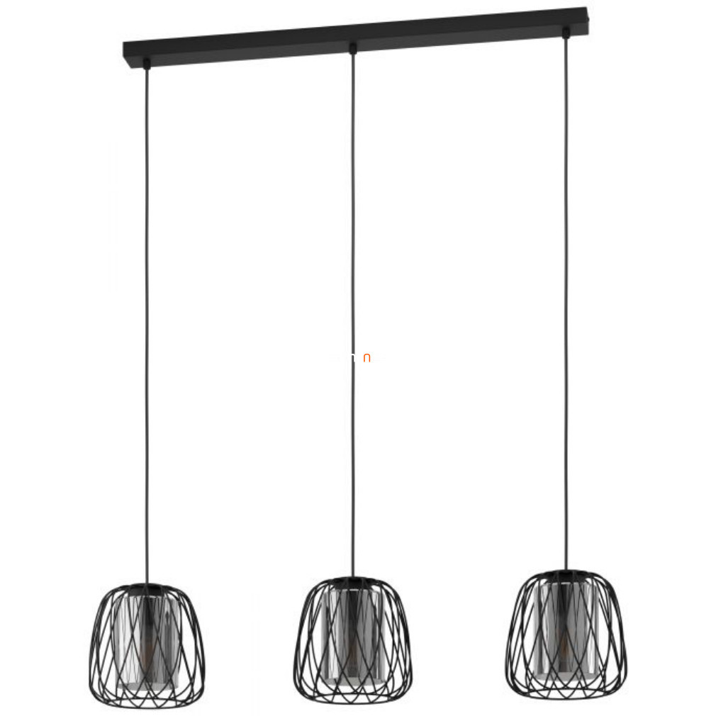 Lampa suspendată cu trei becuri, negru - Floresta Eglo 99706