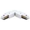 Conector de colț pentru sistem de iluminat cu șină, alb - TB Eglo 99739