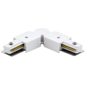   Conector de colț pentru sistem de iluminat cu șină, alb - TB Eglo 99739