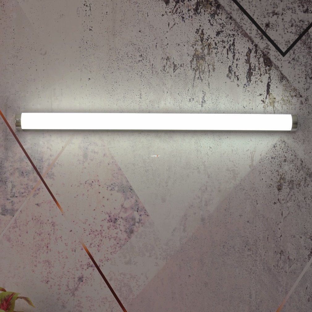 Lampa LED pentru oglindă de baie 18,5 W, alb rece, 77 cm, argintiu-crom-alb - Tragacete Eglo 99778