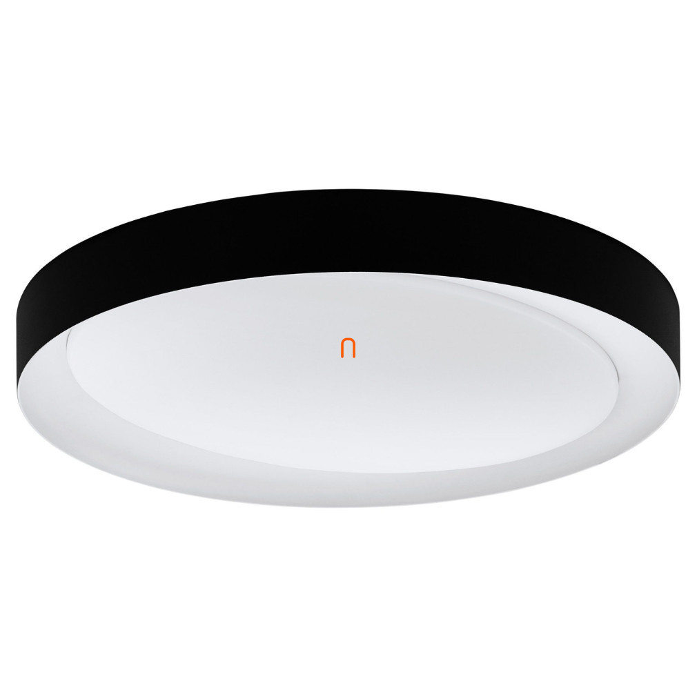 Lampa LED de tavan cu telecomandă, ambalaj deschis, 24 W, alb rece-alb cald, negru-alb (Laurito)