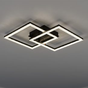   Lampă LED pătrată pentru tavan cu incrustări de cristal - Lejias Eglo 99799