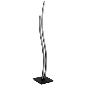   Lampă de podea cu LED și comutator cu picior, 123 cm, negru - Lejias Eglo 99805, 3000 K, 2050 lm, 16 W