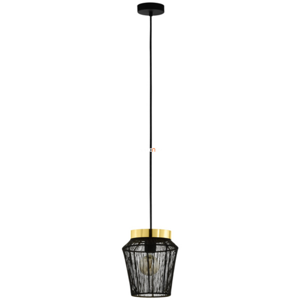 Lampă suspendată, negru-auriu - Escandidos Eglo 99806