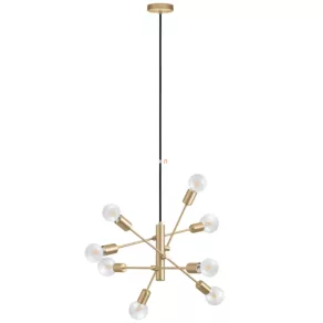   Candelabru modern din alamă, cu 8 brațe - Gradoli Eglo 99811