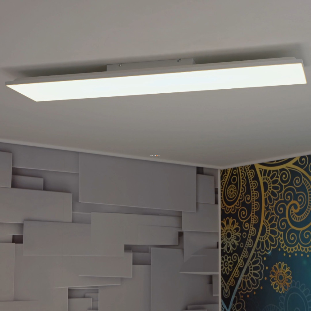 Lampa LED de tavan 31,5 W, alb cald, 118,7 cm, culoare alb - Turcona Eglo 99846