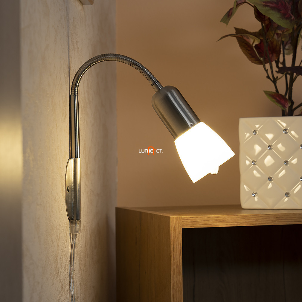 Lampa de perete cu ambalaj descompus, cu braț flexibil (Cathy)