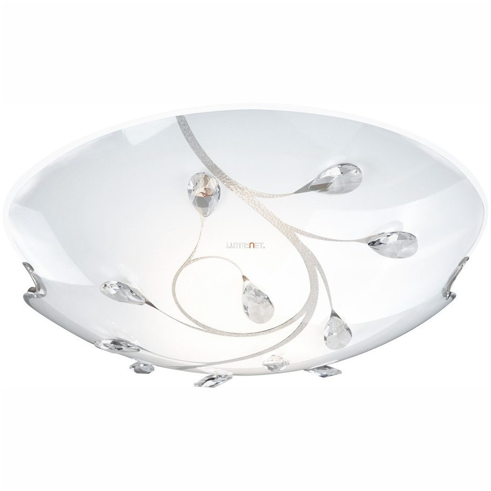Lampa de tavan cu cristale în formă de migdală - Burgundy Globo 40404-3