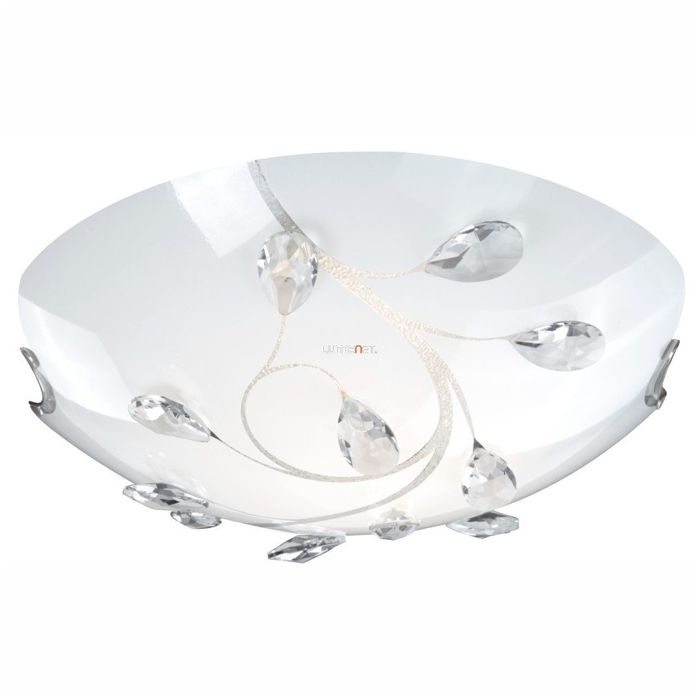 Lampă de tavan, opal, cu două socluri - Burgundy Globo 40404-2