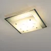 Lampă de tavan din sticlă cu ornamente din cristal - Jasmina Globo 40408-2