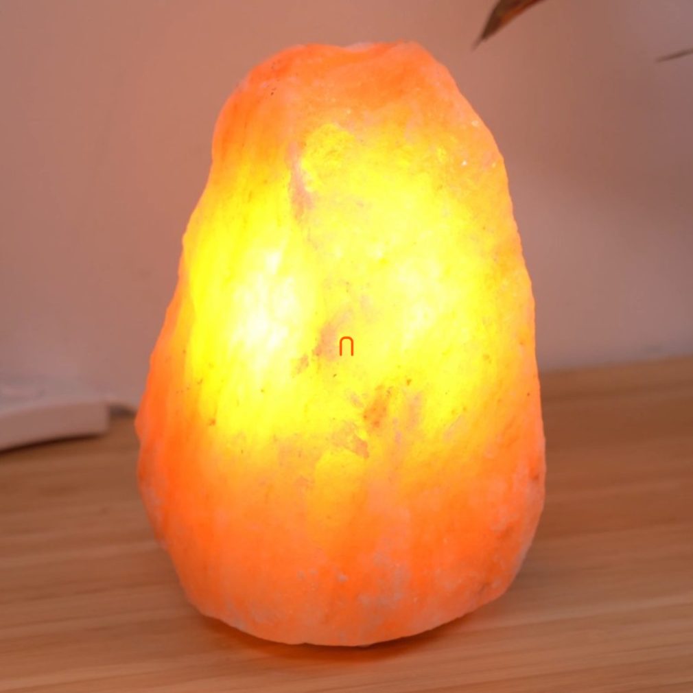 Lampa de sare, 16 cm - Stone Globo 28300, cu soclu 1xE14