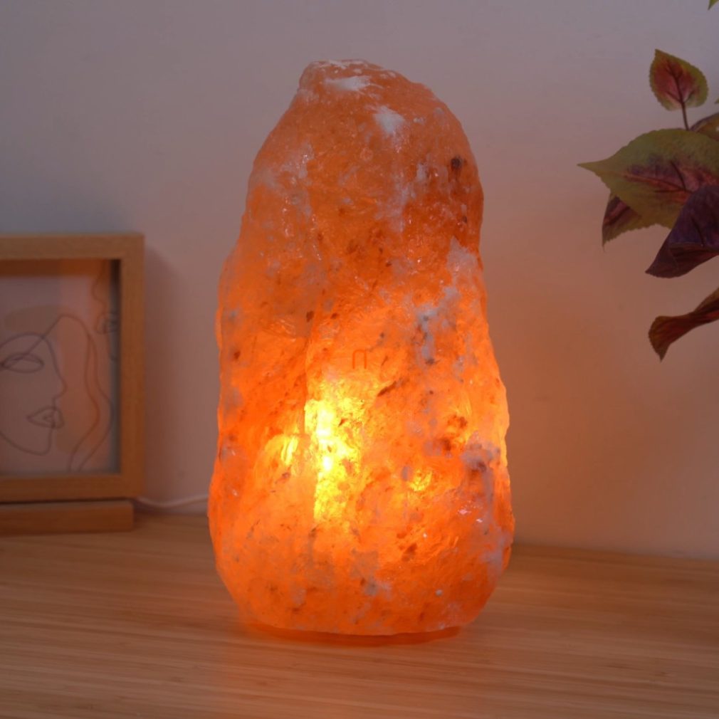 Lampa de sare, 30 cm - Stone Globo 28340, cu soclu 1xE14