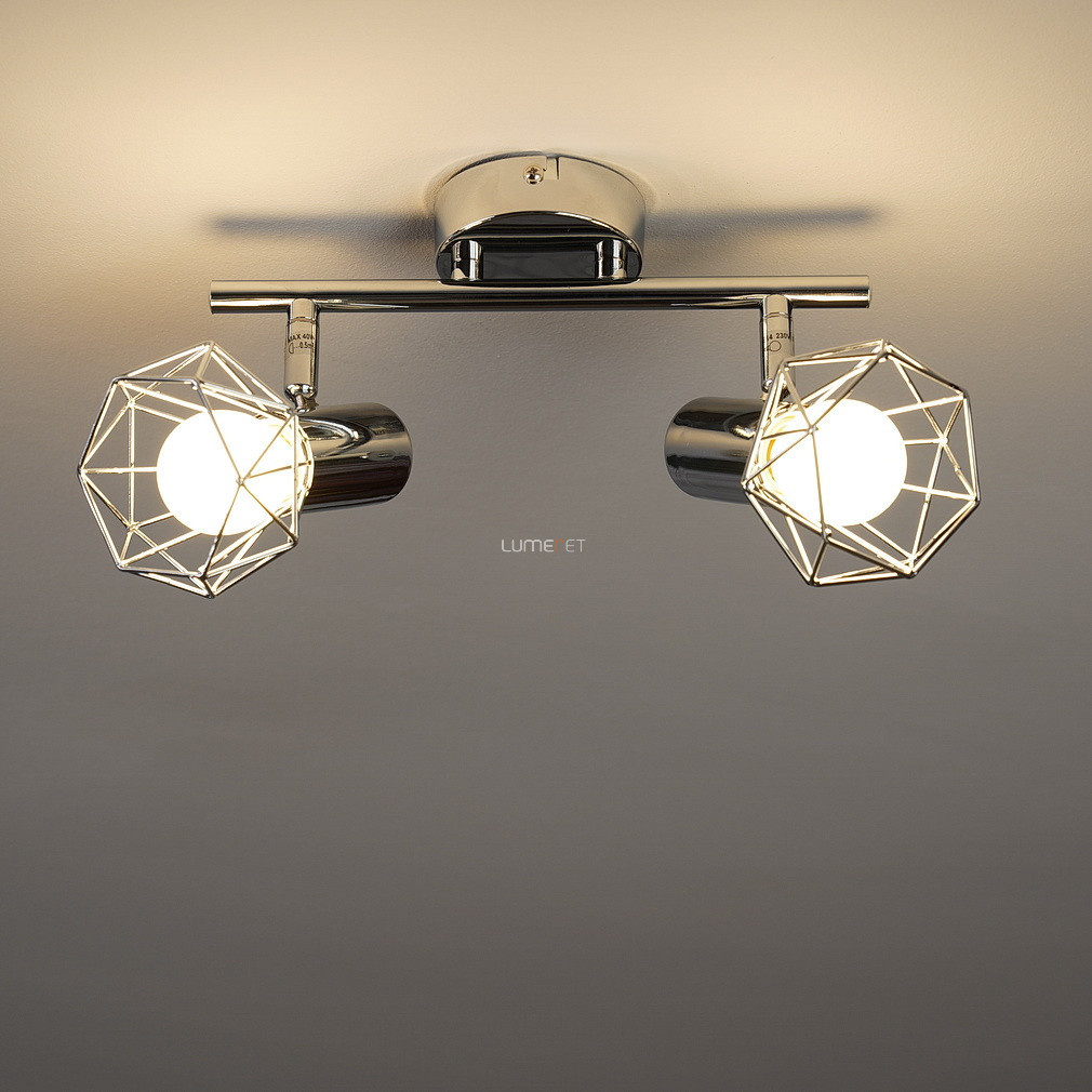 Lampa spot geometrică, cu 2 brațe - Xara Globo 54802-2