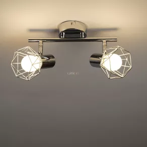 Lampă spot geometrică, 2 brațe - Xara Globo 54802-2