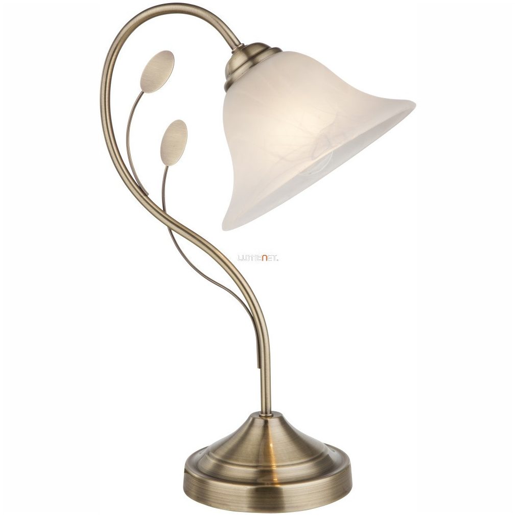 Lampa de masă clasică, 42 cm - Posadas Globo 69007-1T, cu soclu 1xE27