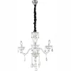 Lustră cu ornamente din cristal - Teejay Globo 64118-3