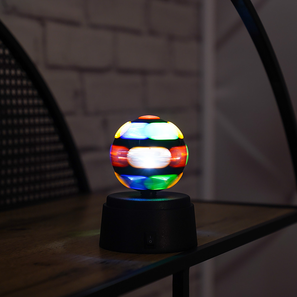 LED glob decorativ 12 cm - Disco Globo 28017, 3xAA baterii (nu incluse), 0,06 W