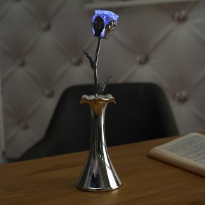   LED RGB de masă roz 29 cm - Jimmy Globo 28112, 3 baterii AAA (nu sunt incluse), 0,06 W