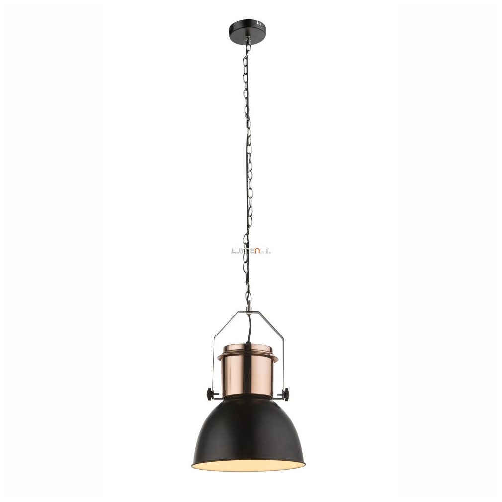 Lampa suspendată, negru-roz-auriu - Kutum Globo 15282