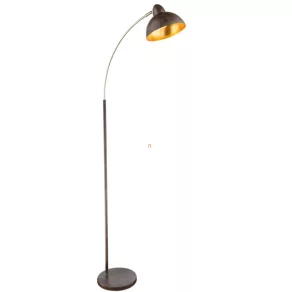   Lampă de podea, efect ruginit, 155 cm - Anita Globo 24703SR, comutator cu picior, soclu 1xE27