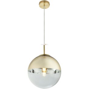 Lampă suspendată, 25 cm, culoare auriu - Varus Globo 15856
