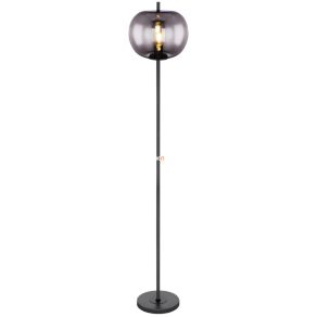   Lampă de podea, culoare fum, 160 cm - Blacky Globo 15345S, sticlă, cu soclu 1xE27