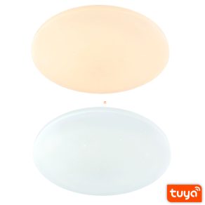   Lampă LED de tavan cu telecomandă 30 W, alb rece-cald - Sajama Globo 41348-30SH