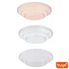 Lampă LED de tavan cu telecomandă, cu finisaj din cristal, 30 W, alb rece-cald - Magnifique Globo 48005FSH-30