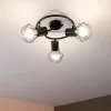 Lampă spot cu grilaj cu 3 socluri - Priska Globo 54017-3