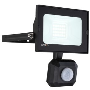   Spot LED cu senzor de mișcare, 20 W, alb extra rece, negru - Helga Globo 34248BS