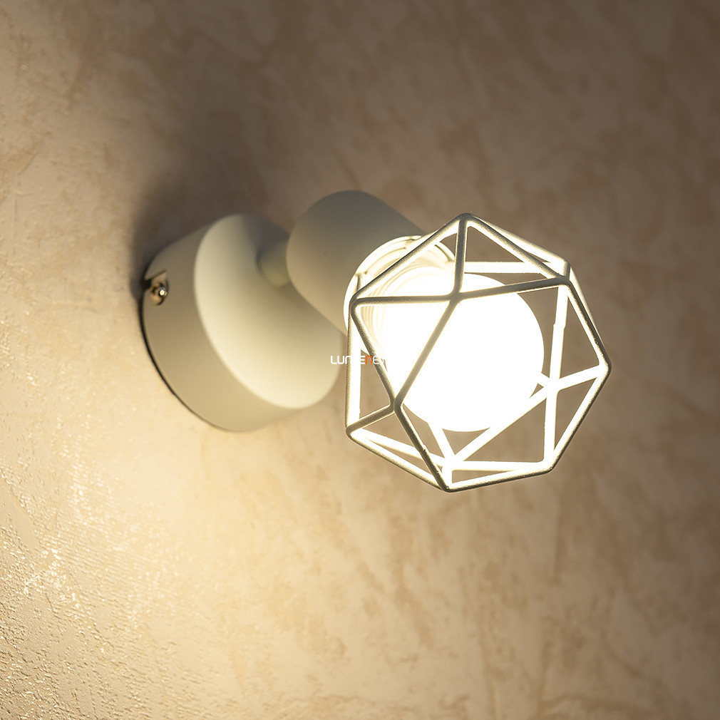 Mini spot geometric alb - Xara Globo 54802W-1