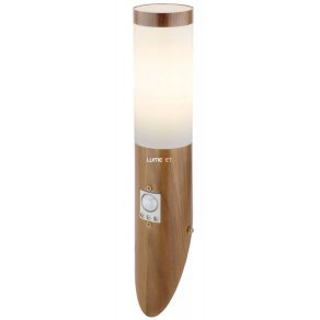   Aplică de exterior cu senzor de mișcare, lemn - Boston Globo 3157SW