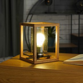 Lampă de masă, 22 cm - Pettey Globo 15497T, cu soclu 1xE27