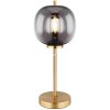 Lampa de masă în culoarea auriu, 45 cm - Blacky Globo 15345TMM, cu soclu 1xE14