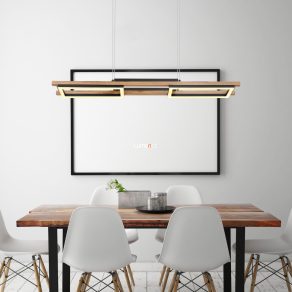   Lampă LED suspendată cu telecomandă, 30 W, alb cald - Illa Globo 67266H