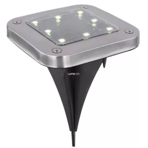   Lampă solară LED cu țeapă pentru exterior, negru, 2 buc./pachet - Solar Globo 33414Q-2